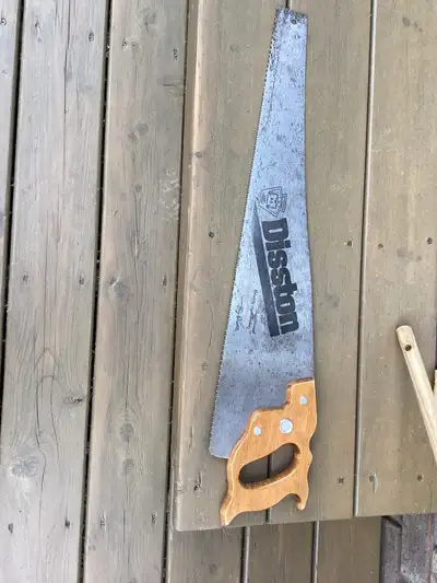 Scie à mains “DISSTON “ Hand Saw, View more