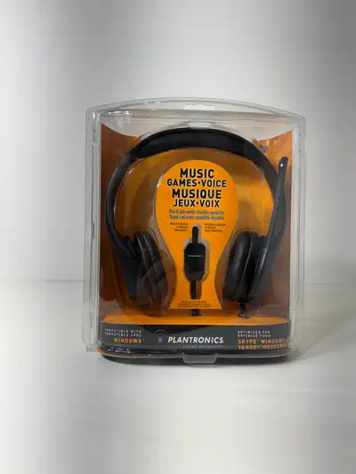 Plantronics Audio 355 Stereo Headset . Brand new in unopened box, View more