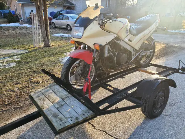 3 Rail Sport Bike Dirt Bike Motorcycle Trailer With Ramp in Other in Windsor Region - Image 5