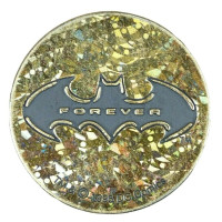 MCDONALDS POG SLAMMER "BATMAN FOREVER" FROM 1995 DC COMICS.