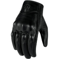 Icon gants moto cuir femme Pursuit Touch Médium ***Neuf***