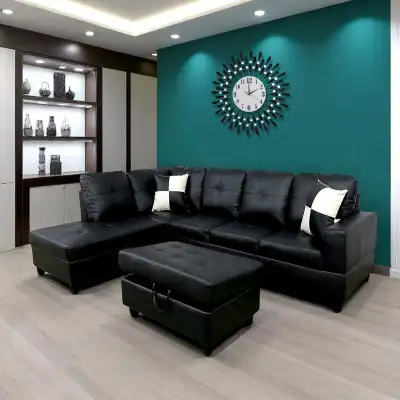 New Smart Sectional Sofa With Storage Ottoman Grand Sale, View more