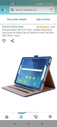  NEW Leather Stand Folio Case Cover for Galaxy Tab S2 Tablet 9