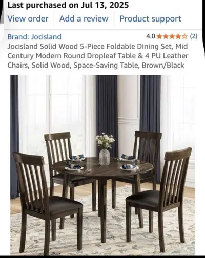 NEW DINING SET (4), View more