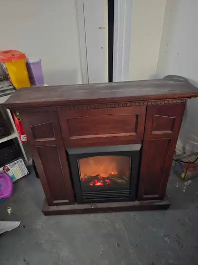 mantel fireplace with heat, View more
