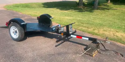 Well built custom built bike trailer - east to pull and load bike by hand. $1950. Call Ben 902-214-0...