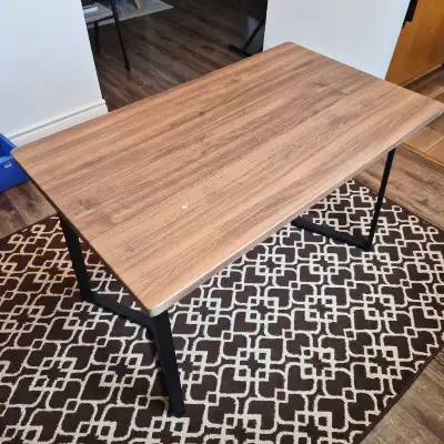 Plastic Dining Table with metal legs, View more