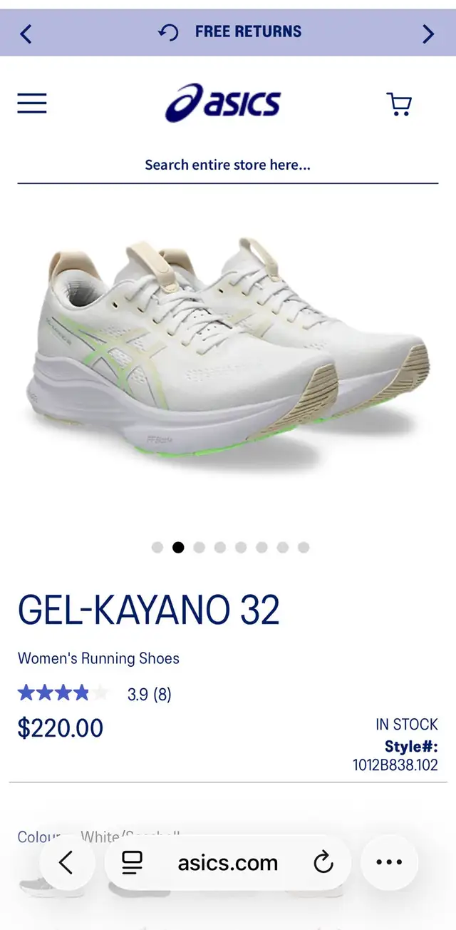 Brand new Asics Gel-Kayano 32 (women size 7) in Men's Shoes in Markham / York Region - Image 3