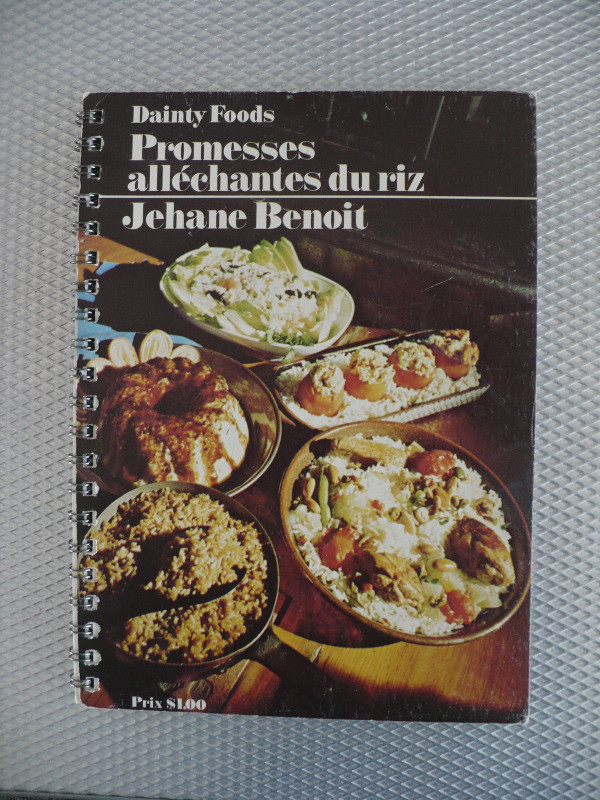 PROMESSES ALLÉCHANTES DU RIZ JEHANE BENOIT ( VINTAGE 1974 ) dans Autre  à Longueuil/Rive Sud