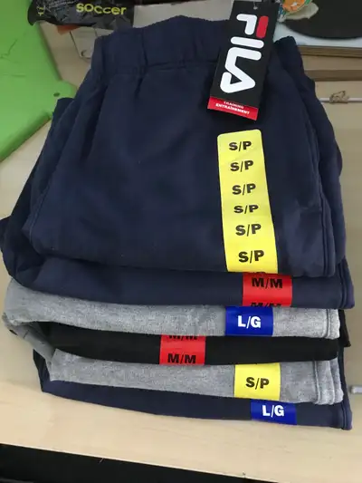 New Fila men's training shorts with 3 pockets, S, M, L, View more