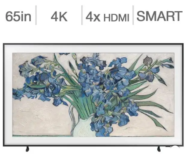 Télévision QLED 65'' QN65LS03DAFXZC FRAME TV 4K UHD HDR Samsung in TVs in Laval / North Shore - Image 2
