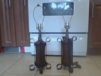 ANTIQUE "MANLY MAN" LAMPS, View more