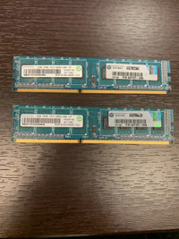RAMAXEL 2GB X2 DDR3-1333 PC3-10600