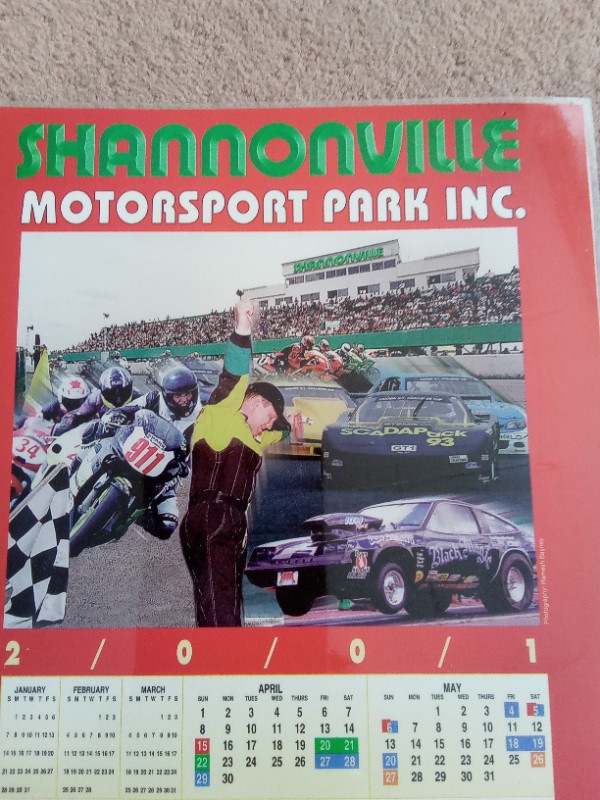 Shannonville Race Track Poster.......2001 in Other Parts & Accessories in Kingston