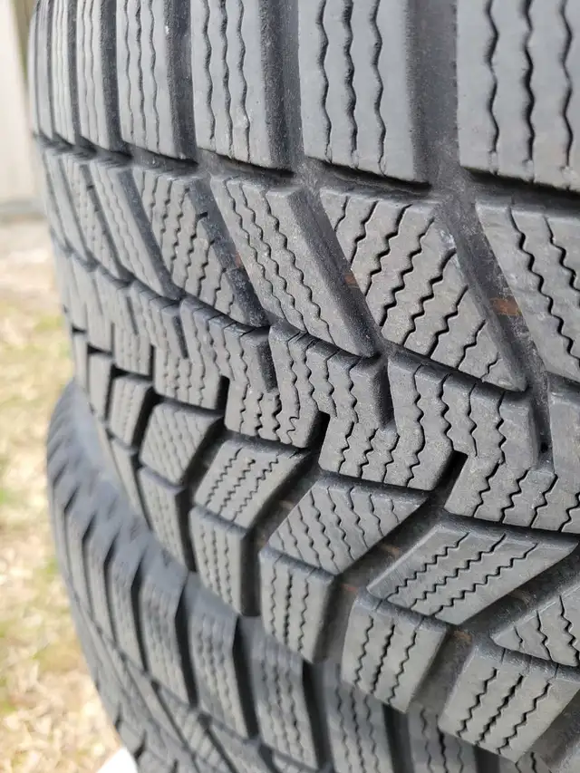 2 LEFT!!!  Cont. Wintercontct 215/55R16 Snow Tires - used 2 sea in Tires & Rims in Oshawa / Durham Region - Image 6