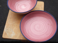 BOWLS  LARGE BEAUTIFUL COLOURFUL  SET