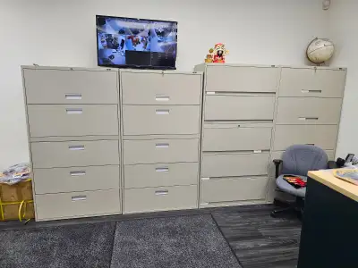 5-Drawer Lateral File Cabinets, View more