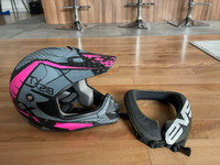 Casque de moto enfant fille