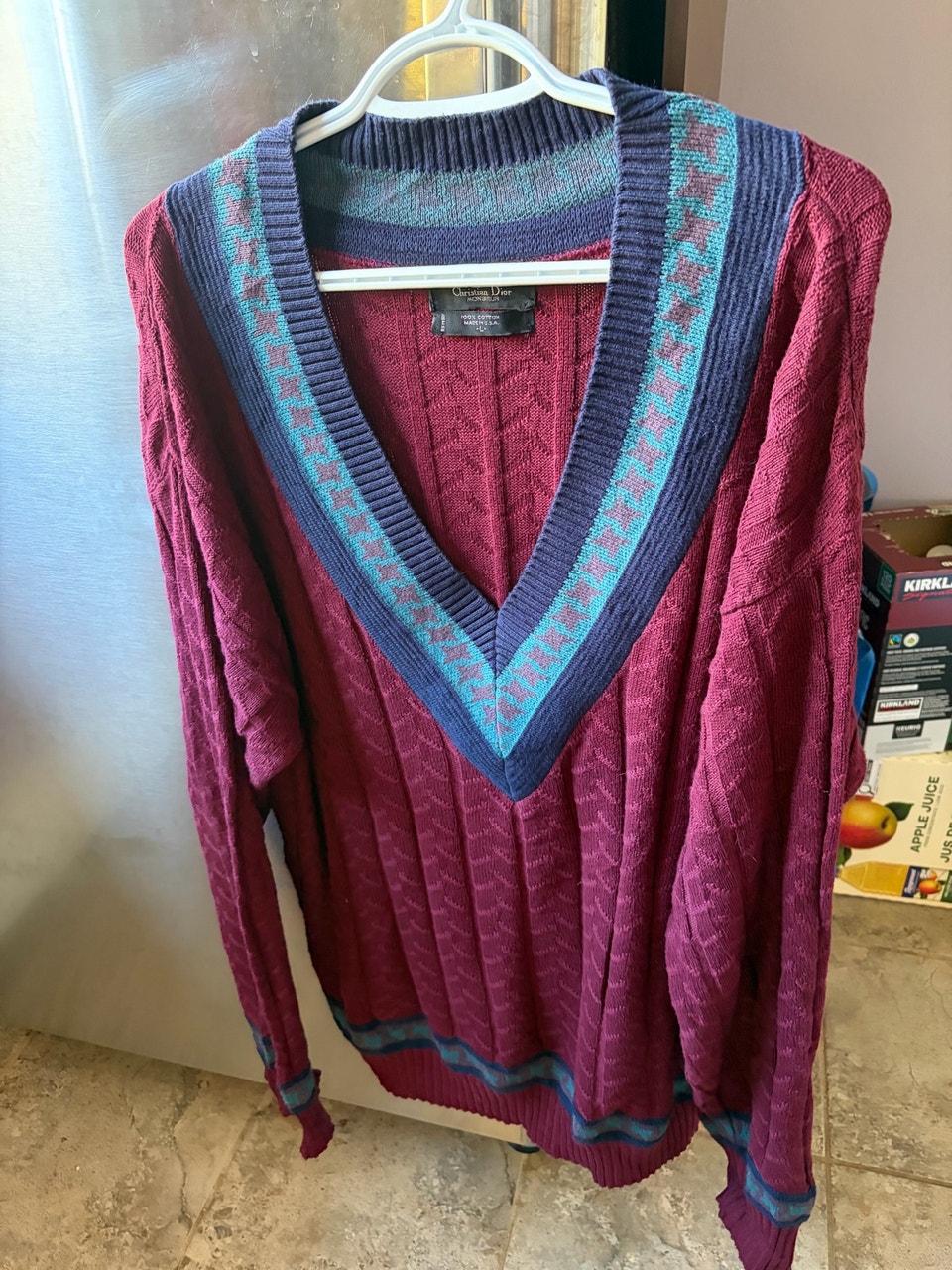 Christian Dior Monsieur, Vintage Christian Dior Monsieur Knit Sweater