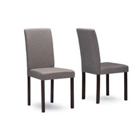 4 NEW  Dining Chairs.  Grey. 