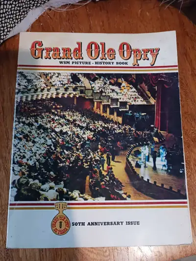 Grand Ole Opry Wsm picture-history book, View more
