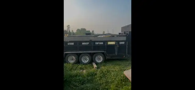 2015 Competition Tri-Axle 5th wheel DUMP TRAILER in Cargo & Utility Trailers in Miramichi - Image 3
