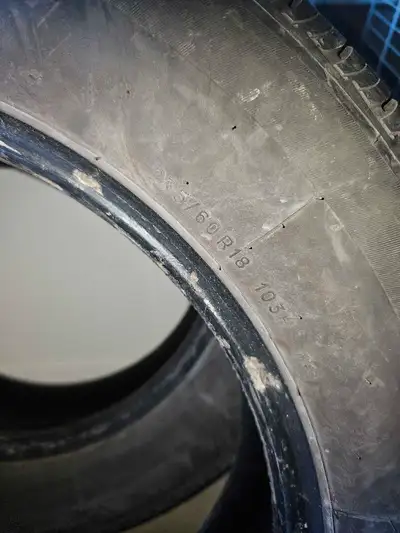 Pair of all season tiger paw tires thread is 90% 4037971904