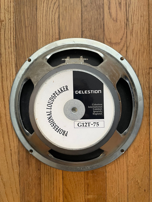 Celestion G12T-75  in Amps & Pedals in Edmonton