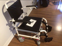 Wheelchair, Commode, Shower, Rolling on wheels - ALL IN ONE