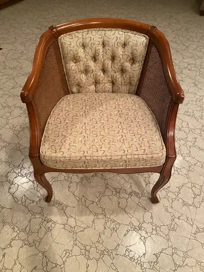 Accent Arm Chair - Wicker - Colonial Style, View more
