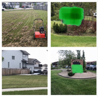 Lawn maintenance landscaping and spring cleanups 