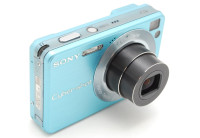 Sony Cybershot   DSC W120 7.2MP Digital Camera -  Rare Blue