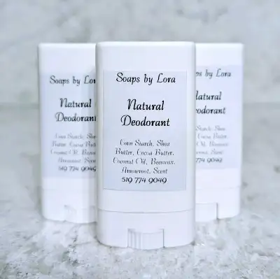 Natural Deodorant / Soaps by Lora, View more