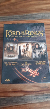 Lord of the Rings DVD box set