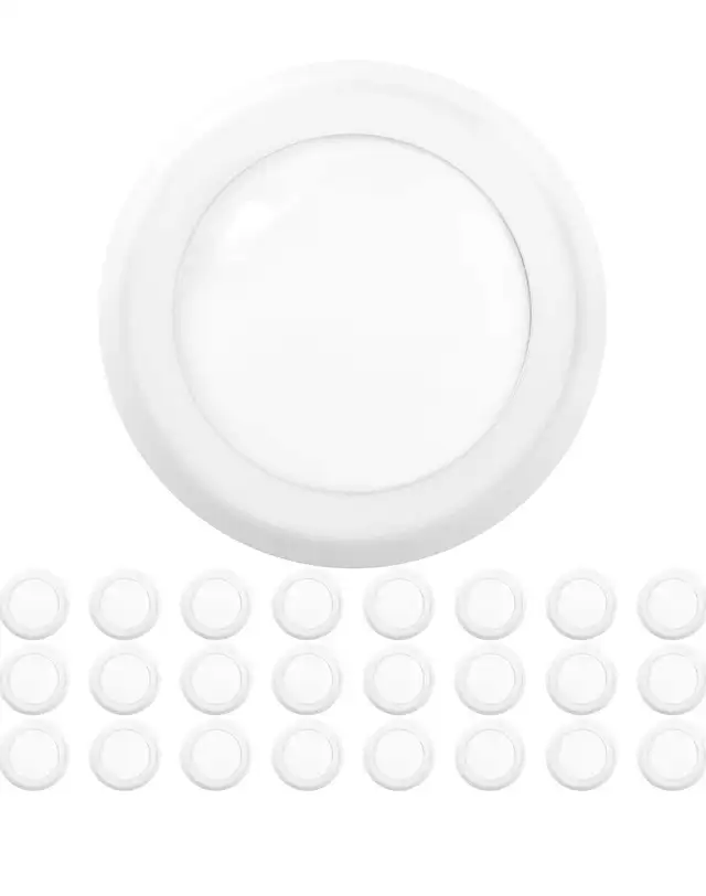 Sunco 24 Pack 5/6” LED Disk Lights Flush Mount Ceiling Light in Indoor Lighting & Fans in Markham / York Region - Image 2