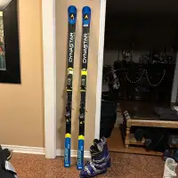 188 Dynostar ski with boots 