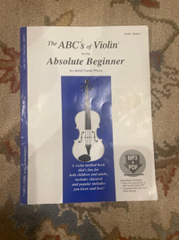 A Janice Tucker Rhonda violin for beginners book