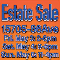 Estate Sale in West Edmonton