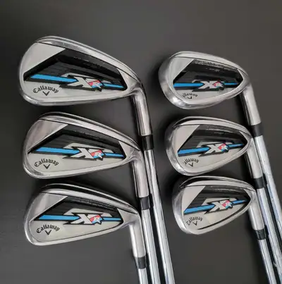 Callaway XR OS Irons/5-PW/True Temper Speedstep 80g Stiff Shafts, View more