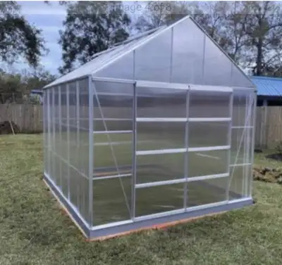 10x12 Greenhouse Polycarbonate Heavy Duty All Season Growing, View more