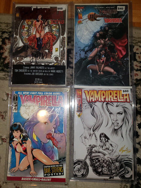 Vampirella & Dracula signed COA comics in Comics & Graphic Novels in City of Toronto