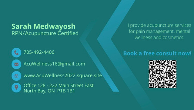 Acupuncture Services  in Friendship & Networking in North Bay