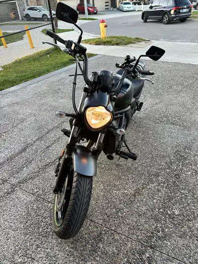 Like brand new. Just 2638 kms on it. No scratches or accidents.