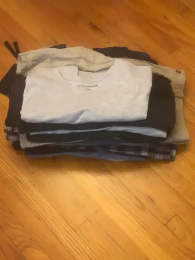 LOT of Men’s, Denver Hayes Clothing Bought from Mark’s Polo Park, View more