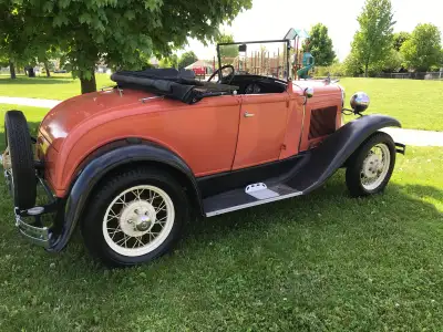 1930 Ford Model Roadster !! Running driving car Great Patina ! Would make excellent promotional car....
