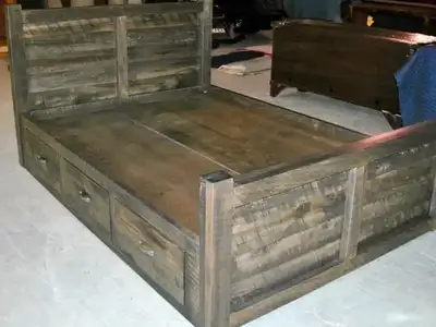 MAJESTIC QUEEN BED WITH STORAGE DRAWERS   !  SAVE  $  200, View more