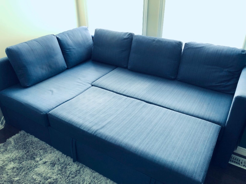 Ikea Corner Sofa with storage and Pullout Bed Couches & Futons