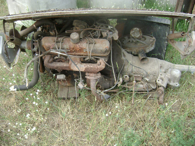 1967 Plymouth Chrysler engine/trans 273 v8 License surround in Engine & Engine Parts in Penticton