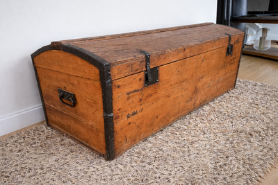 Coffre - Malle de voyage XIXe siècle (circa 1880–1910), View more