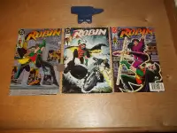 3 Dc comics book Robin-